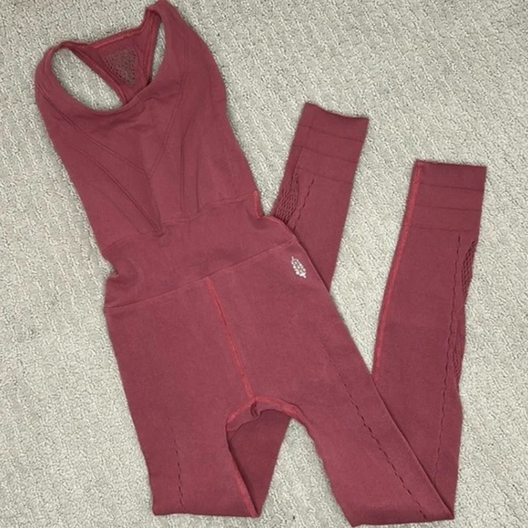 FREE PEOPLE | NWOT Running Through My Mind Onesie in Henna - Picture 7 of 7